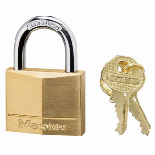 Picture of Masterlock Brass Padlock 40mm 140D