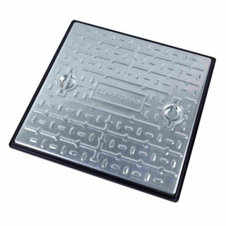 Picture of Clark Drain Galvanised Manhole Cover 600 x 600 x 5T - PC7BG