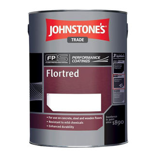 Johnstone's Trade Flortred Tile Red 5lt Murdock Builders Merchants