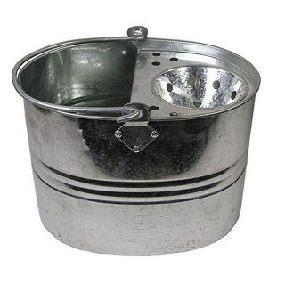 Castle Living Galvanised Mop Bucket 12L Murdock Builders Merchants