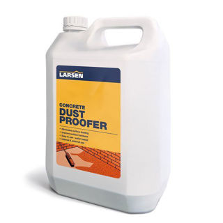 Larsen Concrete Dustproofer & Hardener 5L Murdock Builders Merchants