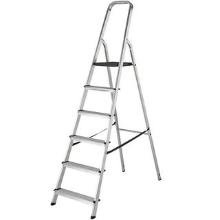 Aluminium Step Ladder 6 Tread	