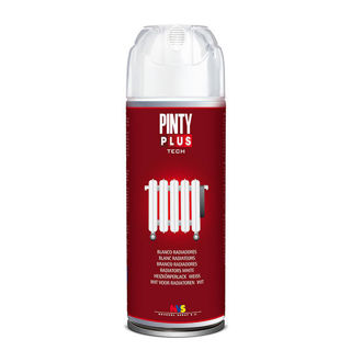 Picture of Pinty Plus Tech Radiator Aerosol White 400ml