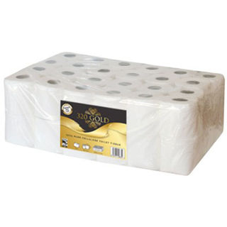 White Toilet Roll (Pack Of 48) Murdock Builders Merchants