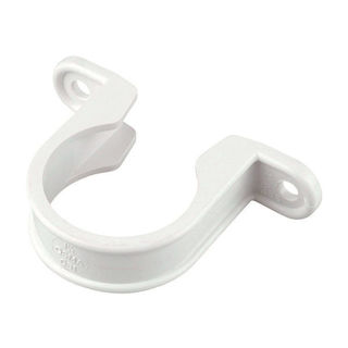 Wavin White Waste 32mm Pipe Bracket Murdock Builders Merchants