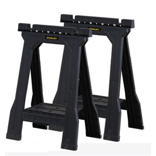 Stanley Junior Folding Sawhorse Twin Pack Murdock Builders Merchants