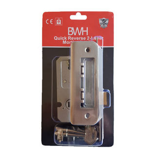 BWH 2 Lever Mortice Lock Satin Nickel Murdock Builders Merchants