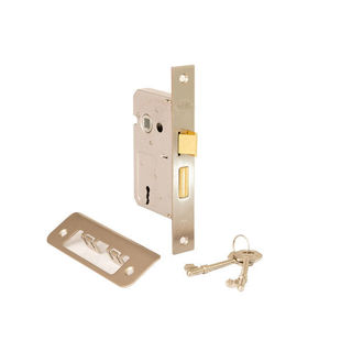 BWH 2 Lever Mortice Lock Bronze 63mm Murdock Builders Merchants