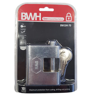 BWH Brass Shutter Lock 70mm Murdock Builders Merchants