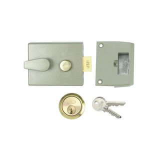 Union Standard Night Latch Brass Cylinder Murdock Builders Merchants