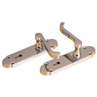 Sonnato Nova Lever on Plate Handles Chrome Murdock Builders Merchants