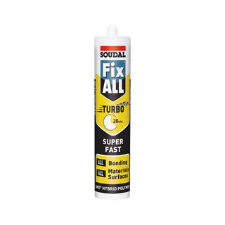 Fix All Turbo 290ml White Murdock Builders Merchants