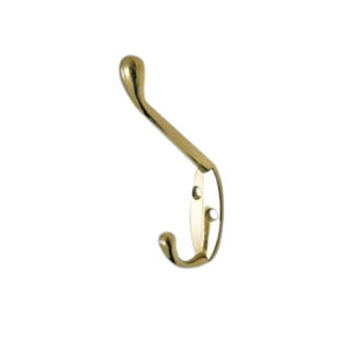 PHX Brass Hat & Coat Hook Murdock Builders Merchants