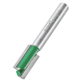 Trend Two Flute Straight Cutter 10mm Diameter x 19.1mm Cut Murdock Builder Merchants