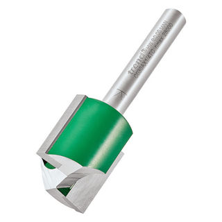 Trend Two Flute Straight Cutter 20mm Diameter x 20mm Cut Murdock Builders Merchants