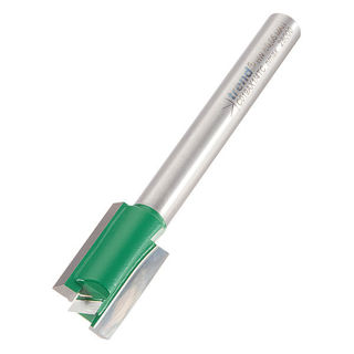 Trend Two Flute Straight Cutter 12mm Diameter x 19mm Cut Murdock Builders Merchants