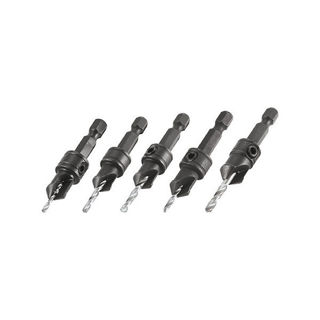 Trend Quick Release 5 Piece Countersink Set Murdock Builders Merchants