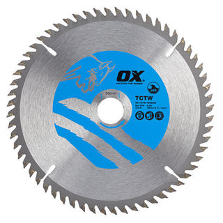 OX Circular Saw Blade 160 x 20mm 60 Teeth Murdock Builders Merchants